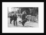 The cast of the Young Ones seen here filming on location at  Codrington Road, Bristol. by Albert Foster