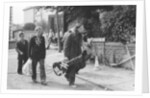 The cast of the Young Ones seen here filming on location at  Codrington Road, Bristol. by Albert Foster