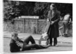 The cast of the Young Ones seen here filming on location at  Codrington Road, Bristol. by Albert Foster