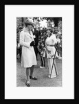 The Princess Royal meets Drum Majorette Sylvia Moran, of the Washington Grey's Jazz Band. by Staff