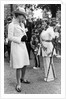 The Princess Royal meets Drum Majorette Sylvia Moran, of the Washington Grey's Jazz Band. by Staff