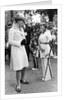 The Princess Royal meets Drum Majorette Sylvia Moran, of the Washington Grey's Jazz Band. by Staff