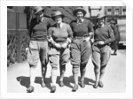 Land Army Girls out and about in Reading. Circa 1942 by Staff