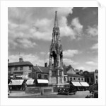 The Market Place at Wisbech. Cambridgeshire, circa 1930 by Staff