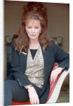 Jackie Collins. Pictured in London, March 1993 by Wright