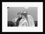 Ernie Wise and Eric Morecambe inThe Morecambe and Wise Christmas TV show 1980. by Charlie Ley