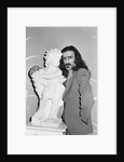 Frank Zappa pictured at The Dorchester Hotel in London. by Sidey