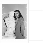 Frank Zappa pictured at The Dorchester Hotel in London. by Sidey