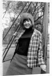 Cilla Black at a playground in May 1964 by Harry Fox