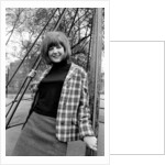 Cilla Black at a playground in May 1964 by Harry Fox