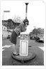 Cilla Black at a playground in May 1964 by Harry Fox