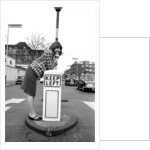 Cilla Black at a playground in May 1964 by Harry Fox