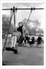 Cilla Black at a playground in May 1964 by Harry Fox