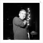 Tony Hancock on the stage of The London Palladium by Roy Illingworth