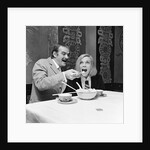 Stanley Baker and Honor Blackman by Julian Brown