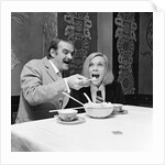 Stanley Baker and Honor Blackman by Julian Brown