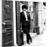 Phil Lynott in London, modelling clothes from Saville Row. 1983 by Maloney