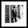 Phil Lynott in London, modelling clothes from Saville Row. 1983 by Maloney