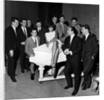 Shirley Bassey and the Liverpool Team by Sayle