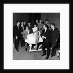 Shirley Bassey and the Liverpool Team by Sayle