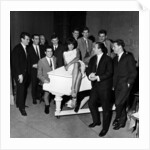 Shirley Bassey and the Liverpool Team by Sayle