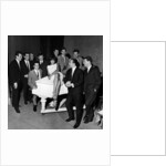 Shirley Bassey and the Liverpool Team by Sayle