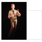 David Bowie performing at The Big Twix Mix concert atThe Birmingham NEC. by Staff