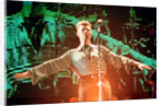 David Bowie performing at The Big Twix Mix concert at The Birmingham NEC. by Staff