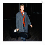 David Bowie at London Airport. by Crawshaw