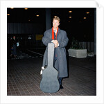 David Bowie at London Airport. by Crawshaw