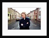 Alan Rickman, Actor, pictured on the streets of Barrow In Furness where he is due to play Hamlet, for the price of ﾿200 per week. by Stenning