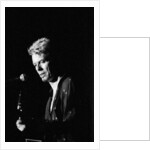 David Bowie performing on stage at The Barrowlands in Glasgow. Scotland. by John Gunion