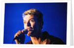 David Bowie performing on stage at The Barrowlands in Glasgow. Scotland. by John Gunion