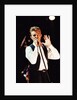 David Bowie performing at The Birmingham NEC, as part of his 1990 Sound and Vision World Tour. by Dick Williams