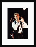 David Bowie performing at The Birmingham NEC, as part of his 1990 Sound and Vision World Tour. by Dick Williams