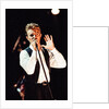 David Bowie performing at The Birmingham NEC, as part of his 1990 Sound and Vision World Tour. by Dick Williams
