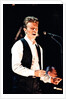 David Bowie performing at The Birmingham NEC, as part of his 1990 Sound and Vision World Tour. by Dick Williams