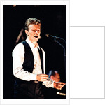 David Bowie performing at The Birmingham NEC, as part of his 1990 Sound and Vision World Tour. by Dick Williams