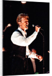 David Bowie performing at The Birmingham NEC, as part of his 1990 Sound and Vision World Tour. by Dick Williams