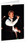 David Bowie performing at The Birmingham NEC, as part of his 1990 Sound and Vision World Tour. by Dick Williams