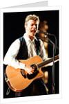 David Bowie performing at The Birmingham NEC, as part of his 1990 Sound and Vision World Tour. by Dick Williams