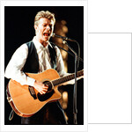 David Bowie performing at The Birmingham NEC, as part of his 1990 Sound and Vision World Tour. by Dick Williams
