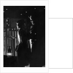 A young wartime couple say their goodbyes at the station as he returns to his army unit. 20th February 1944 by Staff