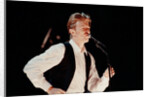 David Bowie performing at The Birmingham NEC, as part of his 1990 Sound and Vision World Tour. by Dick Williams