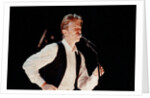 David Bowie performing at The Birmingham NEC, as part of his 1990 Sound and Vision World Tour. by Dick Williams