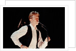 David Bowie performing at The Birmingham NEC, as part of his 1990 Sound and Vision World Tour. by Dick Williams