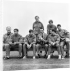 Spanish team in Birmingham, 1966 World Cup by Gerry Armes