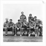Spanish team in Birmingham, 1966 World Cup by Gerry Armes