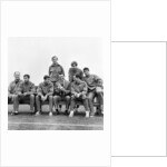 Spanish team in Birmingham, 1966 World Cup by Gerry Armes