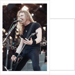 Metallica on stage, 1992 by Nigel Wright